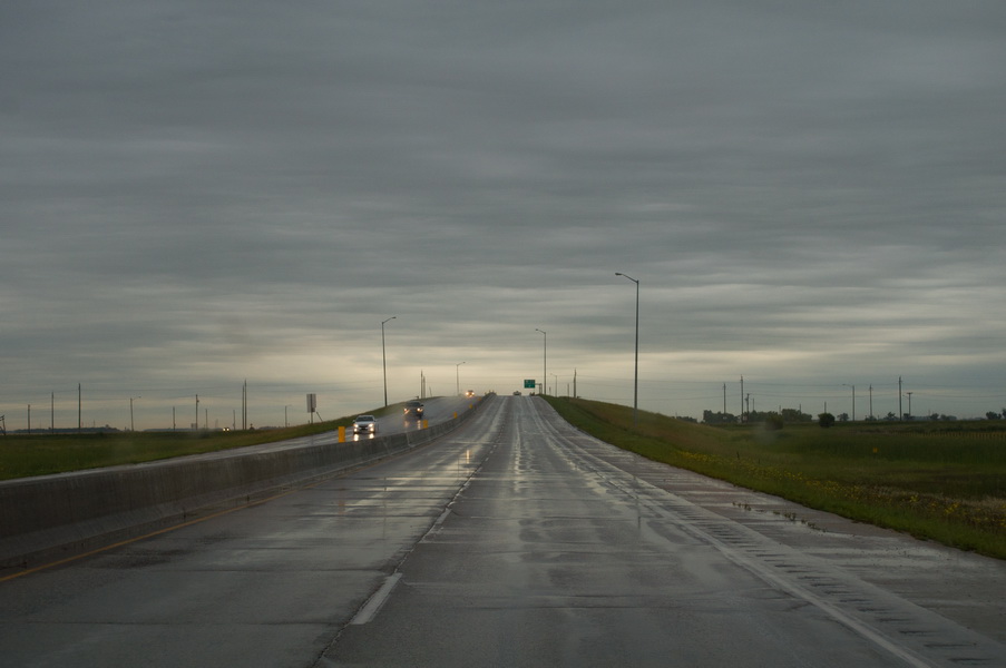 Route 1 vers Winnipeg