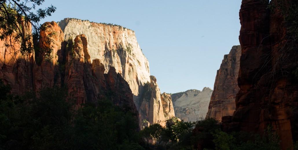 Zion, the narrows